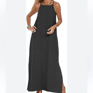 Elegant Black Maxi Dress